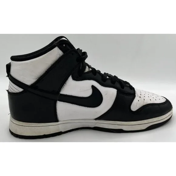 Nike Dunk High Panda Black & White 2021 Men’s Size 9 Retro Sneakers DD1399-105